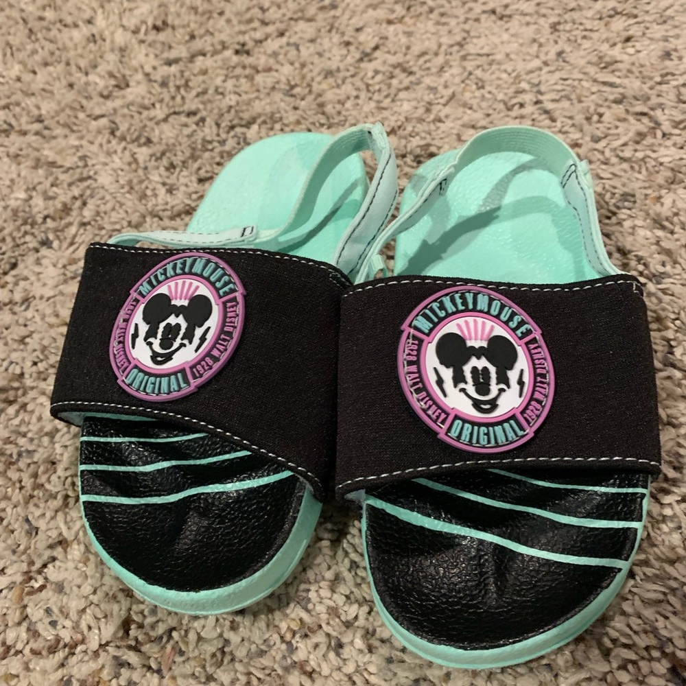 Disney Mint Green Sandals